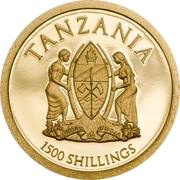 1500 Shillings Canonization of the Popes obverse image
