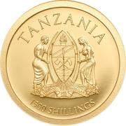 1500 Shillings Happy Birthday Pope Francis obverse image