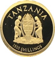 1500 Shillings Lion obverse image