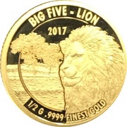 1500 Shillings Lion, Tanzania, 2017 reverse image