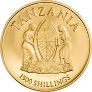 1500 Shillings Golden Death’s Head Hawkmoth obverse image