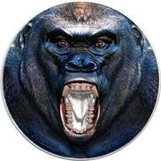 1500 Shillings Gorilla, Tanzania, 2019 reverse image