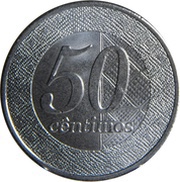 50 Cêntimos reverse image