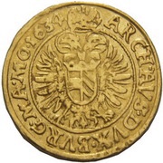 1 Ducat - Ferdinand II Prague, Bohemia, 1620-1637 reverse image