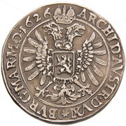 2 Thalers - Ferdinand II Kuttenberg, Bohemia, 1623-1634 reverse image
