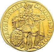 1 Ducat - Charles VI Jilove Mining Ducat - Prague obverse image