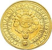 1 Ducat - Charles VI Jilove Mining Ducat - Prague, Bohemia, 1712-1715 reverse image