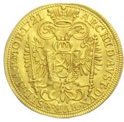 1 Ducat - Charles VI Prague, Bohemia, 1716-1739 reverse image