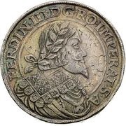 3 Thalers - Ferdinand III Joachimsthal obverse image