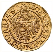 2 Ducats - Ferdinand I Joachimsthal, Bohemia, 1560 reverse image