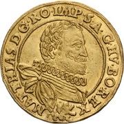 2 Ducats - Matthias Prague obverse image