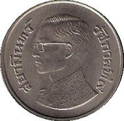 5 Baht - Rama IX 50th Birthday "Legend Siam Minta" obverse image
