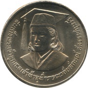 10 Baht - Rama IX Einstein Medal obverse image
