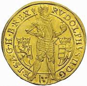 3 Ducats - Rudolf II Prague obverse image
