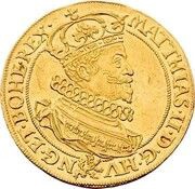 5 Ducats - Matthias II Prague obverse image