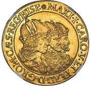 5 Ducats - Matthias II Prague obverse image