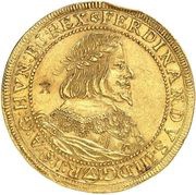 10 Ducats - Ferdinand III Brünn, Bohemia, 1648 obverse image