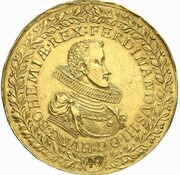 40 Ducats - Ferdinand III Coronation obverse image