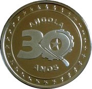 5 Kwanzas Independence reverse image