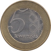 5 Kwanzas reverse image