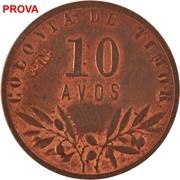 10 Avos Pattern obverse image
