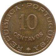 10 Centavos reverse image