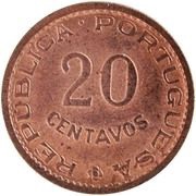 20 Centavos reverse image