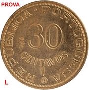 30 Centavos Pattern obverse image