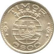 6 Escudos obverse image
