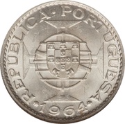 10 Escudos, Timor-Leste, 1964 reverse image