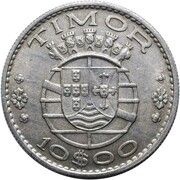 10 Escudos obverse image