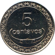 5 Centavos reverse image