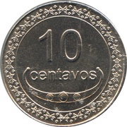 10 Centavos reverse image