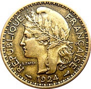 1 Franc Territoires sous mandat obverse image