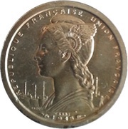 1 Franc Union Française Pattern obverse image