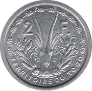 2 Francs reverse image