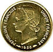 5 Francs obverse image
