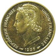 10 Francs Union française Essai obverse image