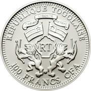 100 Francs CFA Lion obverse image
