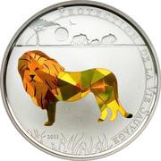 100 Francs CFA Lion reverse image