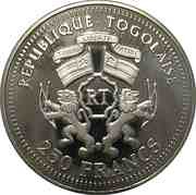 250 Francs CFA Horst Köhler obverse image