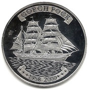 500 Francs CFA Gorch Fock reverse image