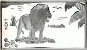 1000 Francs CFA Lion, Togo, 1999 reverse image