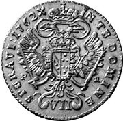 7 Kreuzers - Franz I Prague reverse image