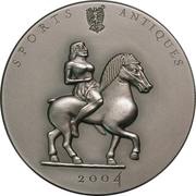 1000 Francs CFA Princess Kyniska, Togo, 2004 reverse image