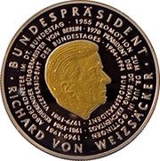 1000 Francs CFA Richard von Weizsäcker, Togo, 2004 reverse image