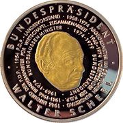 1000 Francs CFA Walter Scheel, Togo, 2004 reverse image