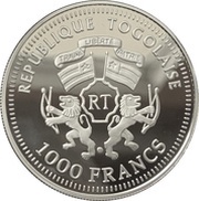 1000 Francs CFA Chersones obverse image
