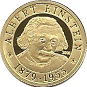 1500 Francs CFA Albert Einstein reverse image