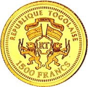 1500 Francs Zeus obverse image